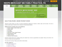 Tablet Screenshot of neepamerchant.com